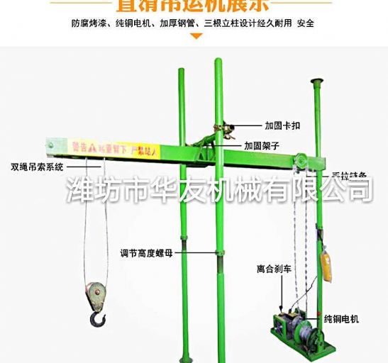 點擊查看詳細(xì)信息<br>標(biāo)題：直滑式直軌小吊機各種款式 閱讀次數(shù)：19614